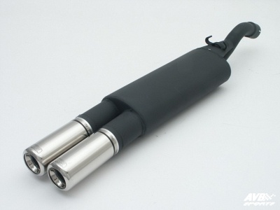 Rear muffler