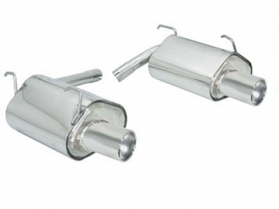 Rear muffler