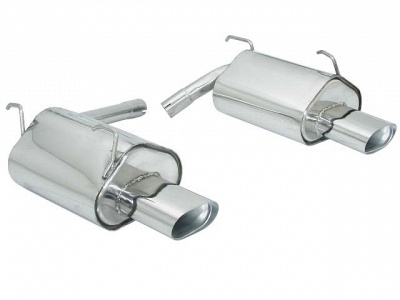 Rear muffler