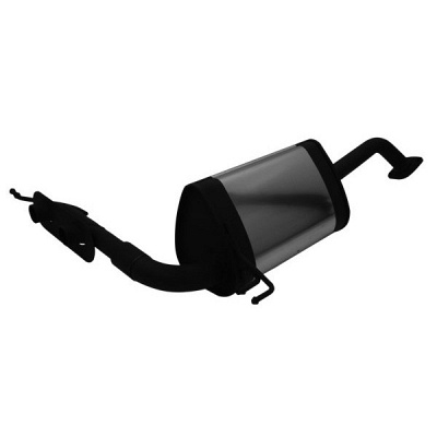 Rear muffler