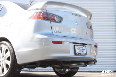 Rear muffler