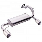Rear muffler