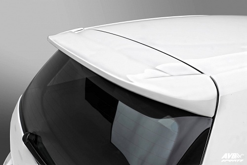 Rear wing roof