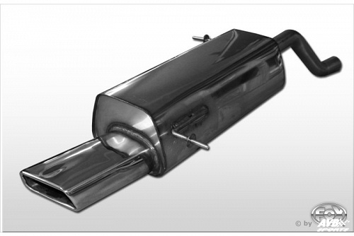 Rear muffler