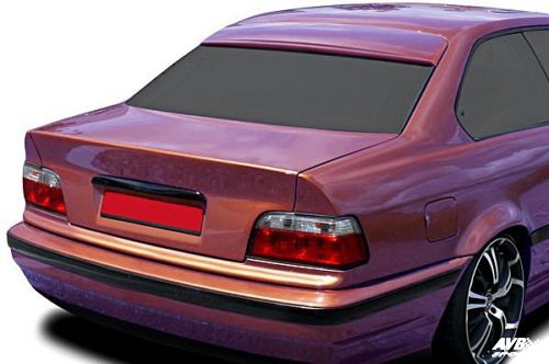 Rear window trim