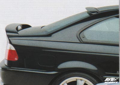 Rear window trim