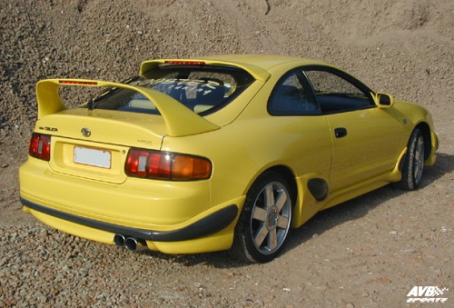 Rear wing roof
