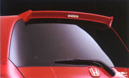 Rear wing roof