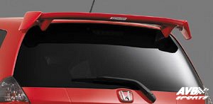 Rear wing roof