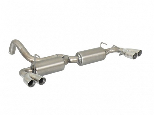 Rear muffler