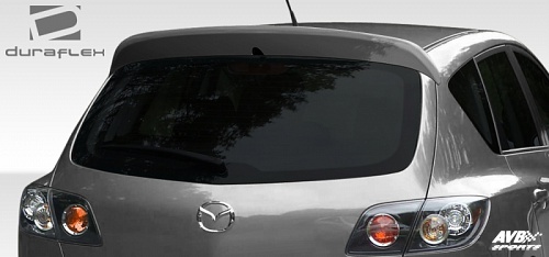 Rear wing roof