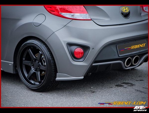 Rear corners