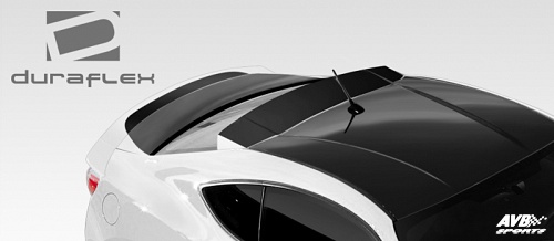 Rear wing roof