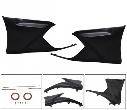 Rear corners