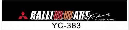Windshield banner
