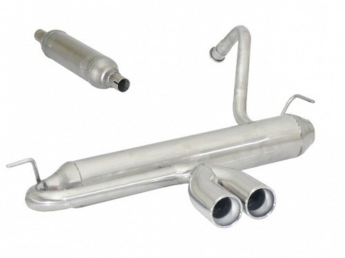 Rear muffler