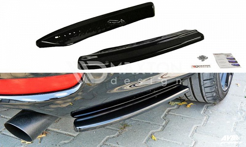Rear side diffuser