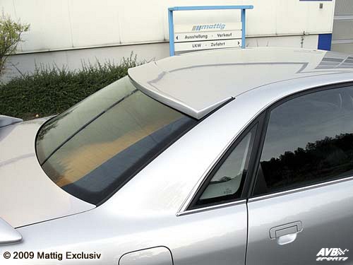Rear window visor