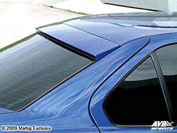 Rear window visor