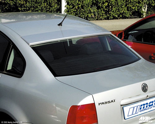 Rear window visor
