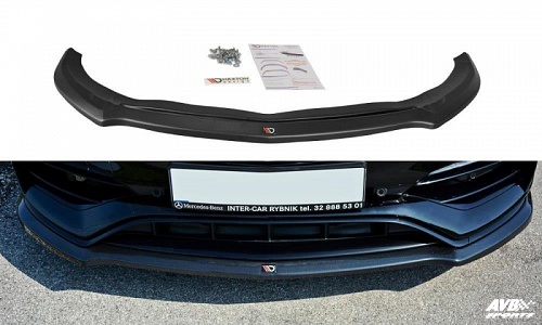 Front splitter V.1 Mercedes A W176 AMG Facelift