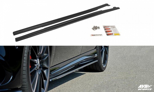 Side skirt diffusers