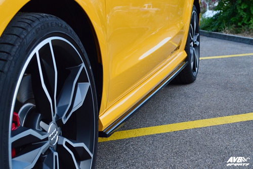 Side skirt diffusers Audi S1