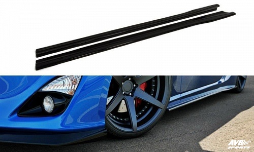 Side skirt diffusers