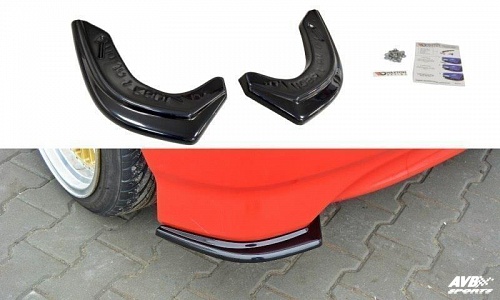 Rear corners