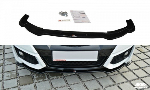 Front bumper splitter