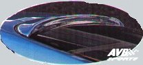 Rear window trim