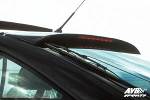 Rear wing trim