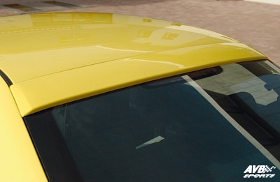 Rear window trim