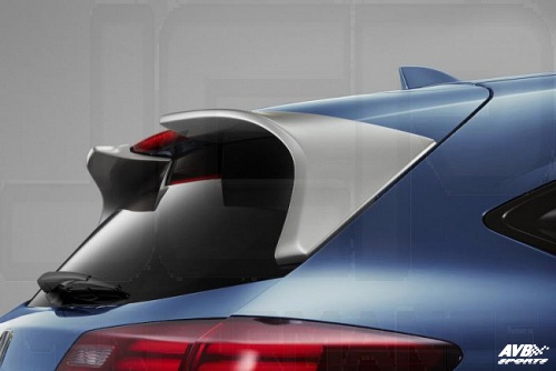 Rear wing corners