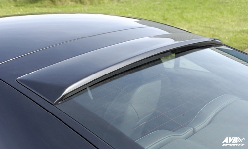 Rear window visor