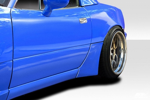 Fender flares (rear)