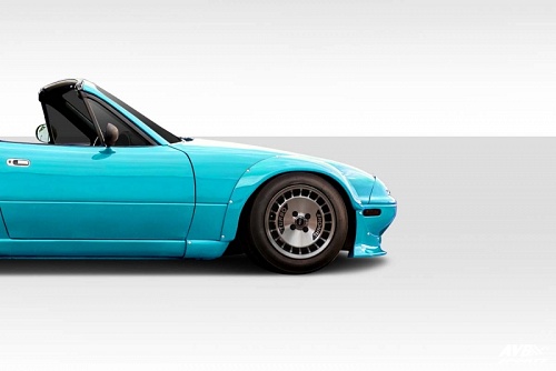 Front fender flares