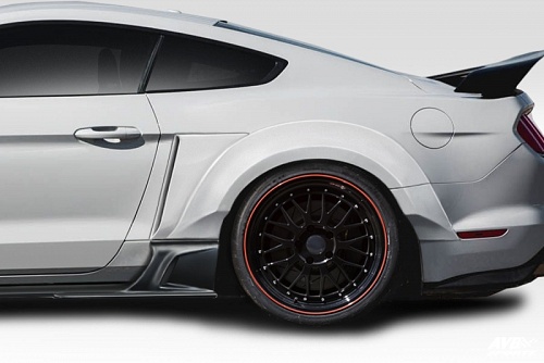 Fender flares rear
