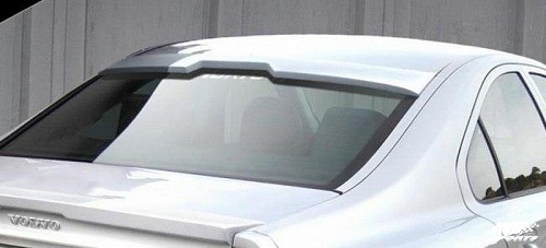Rear window trim
