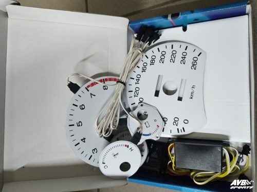 Gauge face
