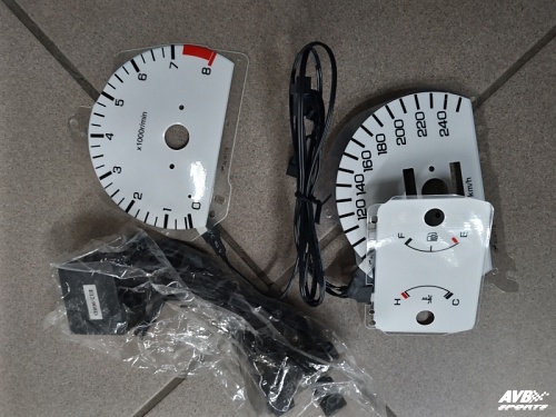 Gauge face