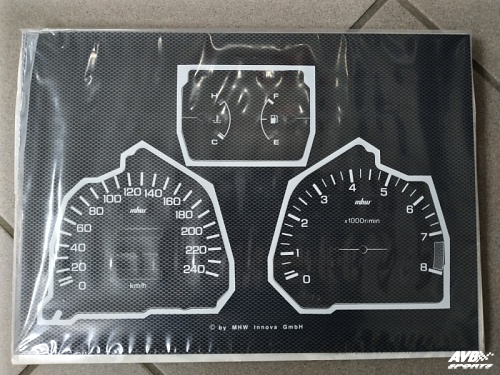 Gauge face