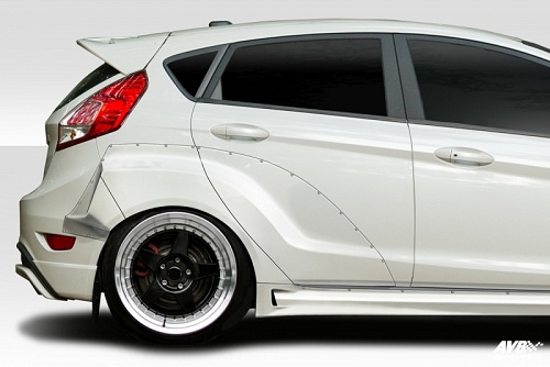 Fender flares (rear)
