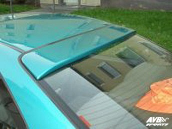 Rear window trim