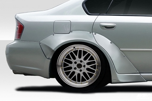 Fender flares (rear)