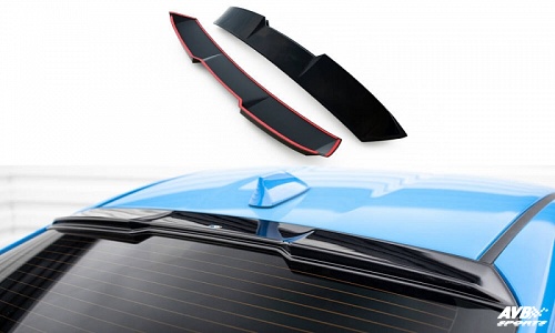 Rear window visor