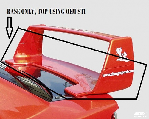Rear wing