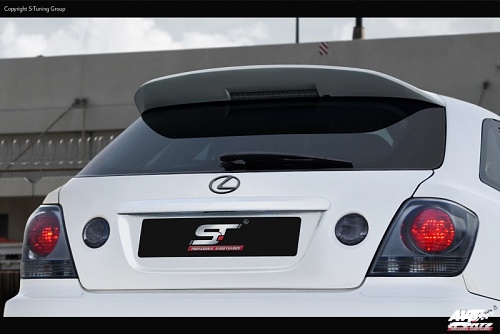 Rear wing roof