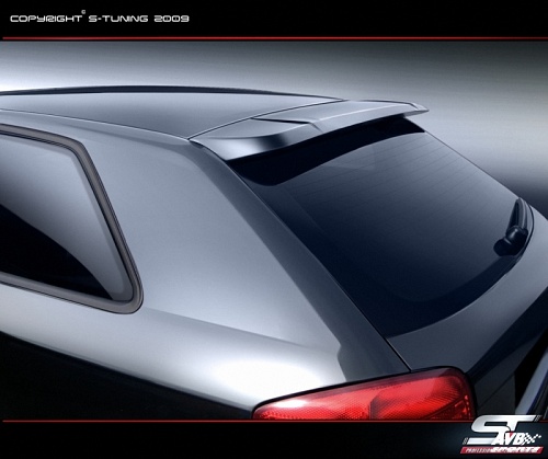 Rear wing roof