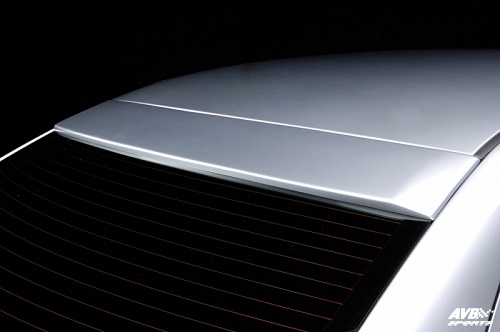 Rear window trim
